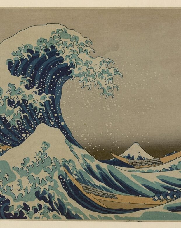Under the Wave off Kanagawa by Katsushika Hokusai