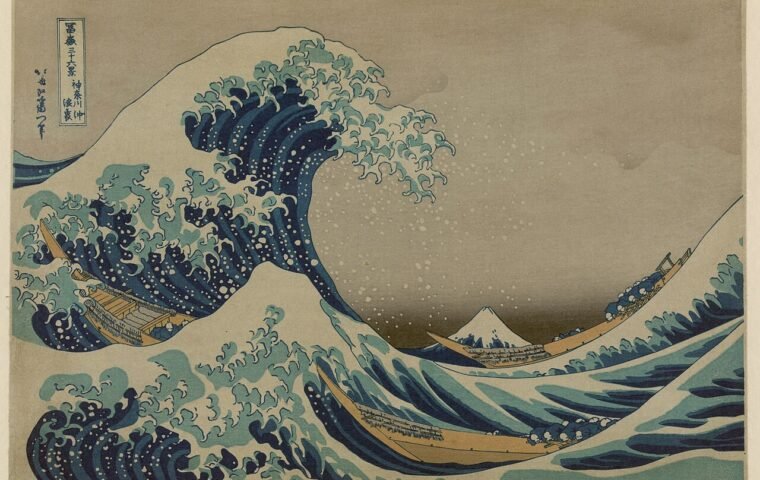 Under the Wave off Kanagawa by Katsushika Hokusai