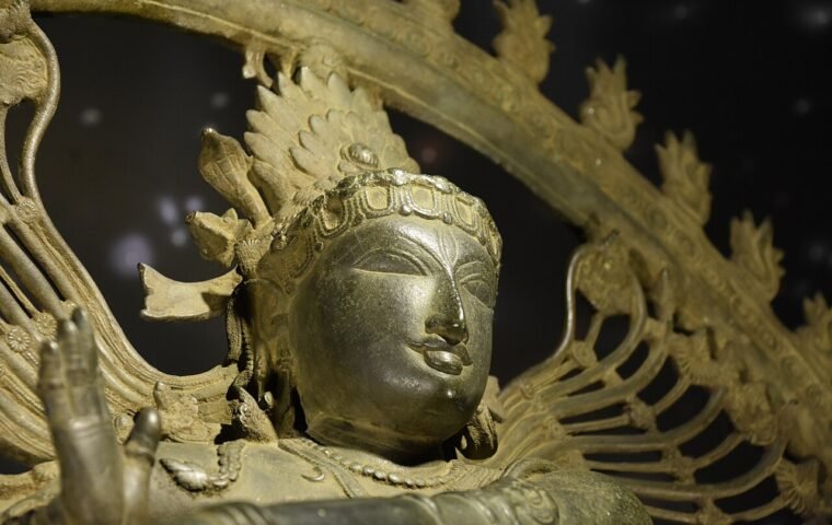 Bronze sculpture of Shiva as Nataraja