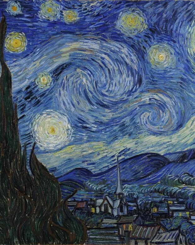 The Starry Night by Vincent van Gogh
